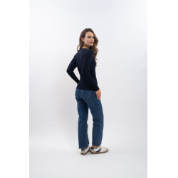Camisola equitação V decote Harcour x Versailles Camisola equitação V decote Harcour x Versailles