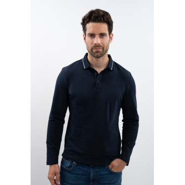 Polo de equitação Harcour Malik – mangas compridas