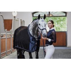 Camisola de Competição em Rede de Manga Comprida Pikeur mulher Camisola de Competição em Rede de Manga Comprida Pikeur mulher
