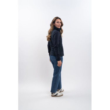 Colete acolchoado sem mangas Harcour x Versailles Leonie Marinho Azul-marinho