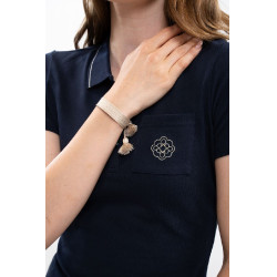 Pulseira equestre Harcour x Versailles Lison ajustável Pulseira equestre Harcour x Versailles Lison ajustável