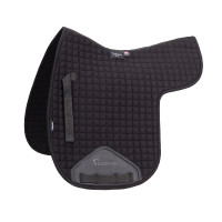 Manta de sela de algodão Deluxe Shires Arma Preto