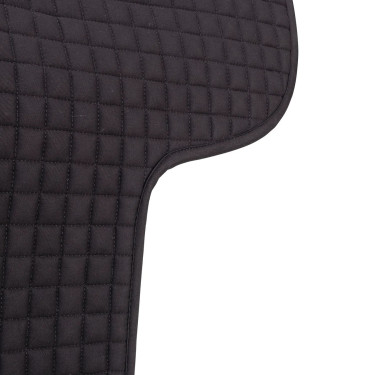 Manta de sela de algodão Deluxe Shires Arma Preto