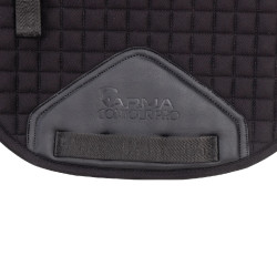 Manta de sela de algodão Deluxe Shires Arma Preto