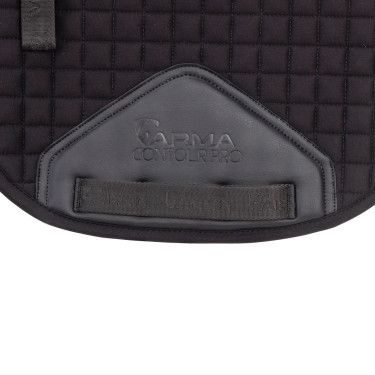 Manta de sela de algodão Deluxe Shires Arma Preto