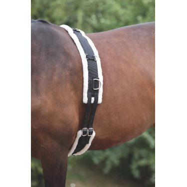 Cerge de nylon com acolchoamento polar Shires Preto