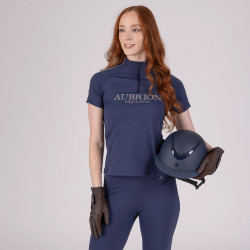 Camisola base equitação Shires Aubrion – mulher