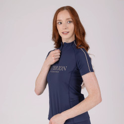 Camisola base equitação Shires Aubrion – mulher