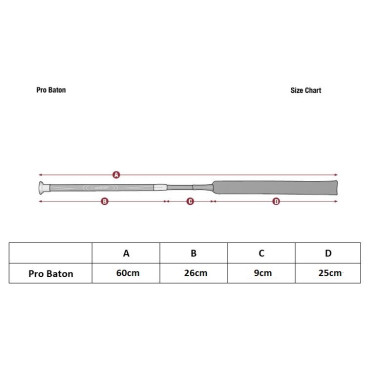 Cravache LeMieux Pro Baton Azul-marinho Cravache LeMieux Pro Baton Azul-marinho