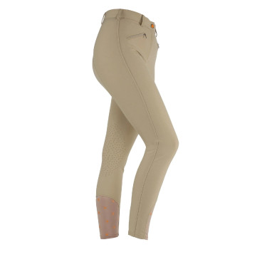 Calças de equitação Thompson mulher Shires Aubrion Bege Calças de equitação Thompson mulher Shires Aubrion Bege