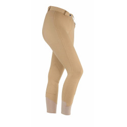 Calças de equitação Shires SaddleHugger Bege