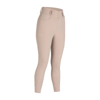 Calça de equitação Optima Luxe Shires Aubrion Bege