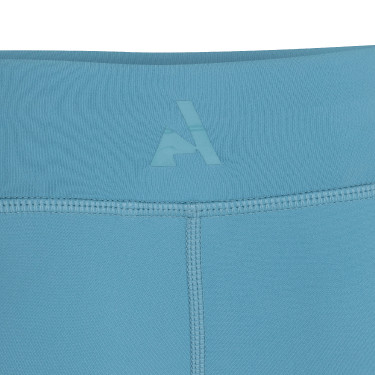 Legging de equitação React Non-Stop jovem cavaleiro Shires Aubrion Avelã Castanho