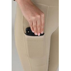 Legging de equitação com grip Hudson Shires Aubrion