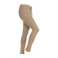 Jodhpurs menina Shires SaddleHugger Bege Jodhpurs menina Shires SaddleHugger Bege