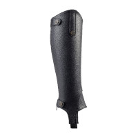 Mini-chaps sintéticos infantis Shires Moretta Preto