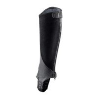 Mini-chaps sintéticos infantis Shires Moretta Preto