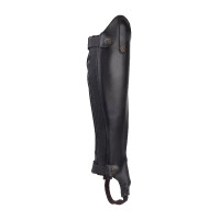 Mini-chaps sintéticos adulto Shires Moretta Preto
