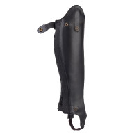 Mini-chaps sintéticos adulto Shires Moretta Preto