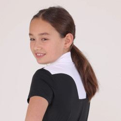 Camisa de concurso equestre júnior Shires Aubrion MX