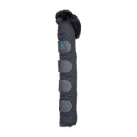 Proteção de cauda acolchoada SupaFleece Shires Arma Preto