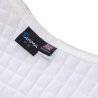 Manta de sela numerada Shires Arma Branco