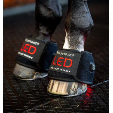 Mini ligaduras de terapia por luz vermelha LED Horseware Conjunto de 4
