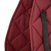 Manta de sela Comfort Lite Shires Arma Cereja preta Preto