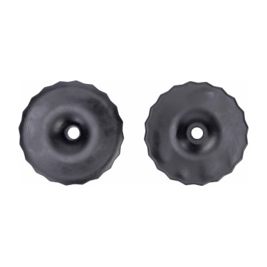 Anilhas de freio silicone ergonômicas Shires equitação