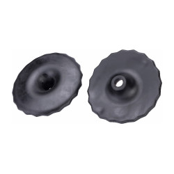 Anilhas de freio silicone ergonômicas Shires equitação