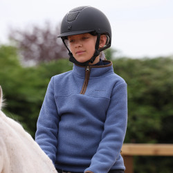 Polar meia-zíper juvenil equitação Shires Aubrion