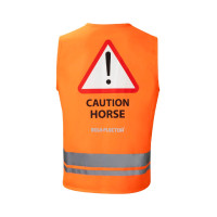 Colete de segurança Shires Equi-Flector® Laranja vivo