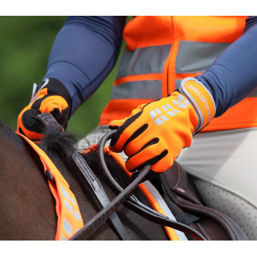 Luvas de equitação refletoras Shires Equi‑Flector