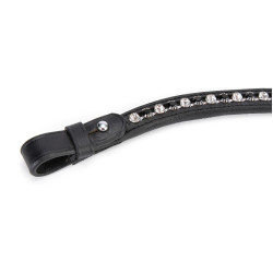 Frontal com strass para cabeçada Shires Velociti Gara