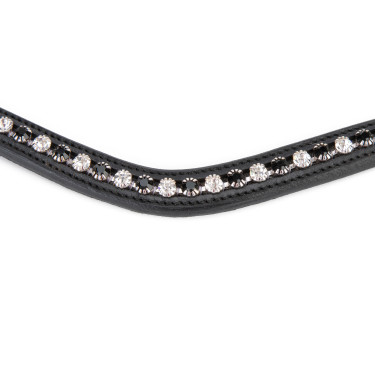 Frontal com strass para cabeçada Shires Velociti Gara