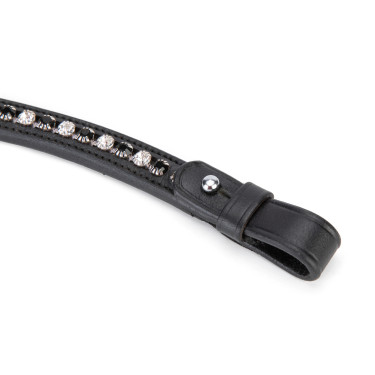 Frontal com strass para cabeçada Shires Velociti Gara