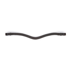 Frontal de strass preto Shires Velociti Gara Castanho