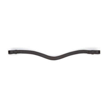 Frontal de strass preto Shires Velociti Gara Castanho