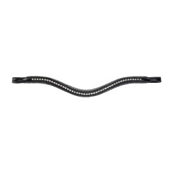 Testeira de cabeçada equitação Shires Velociti com strass