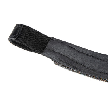 Testeira de cabeçada equitação Shires Velociti com strass