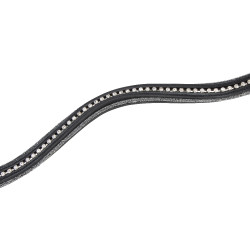 Testeira de cabeçada equitação Shires Velociti com strass