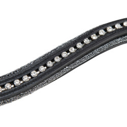 Testeira de cabeçada equitação Shires Velociti com strass