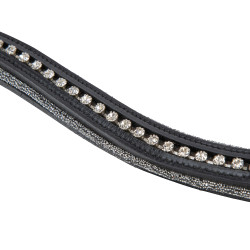 Testeira de cabeçada equitação Shires Velociti com strass