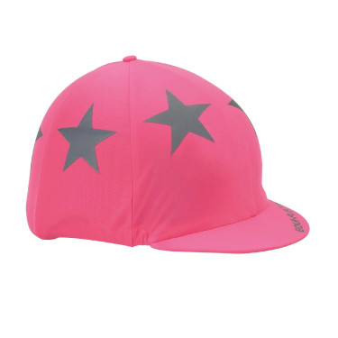 Toque Shires Equi-Flector® Rosa vivo