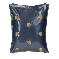 Saco de feno com zíper em PVC resistente Shires FreeGraze Marinho Azul-marinho