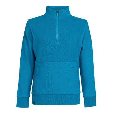 Camisola equestre juvenil 1/4 zíper Shires Aubrion