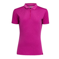 Polo técnico React jovem cavaleiro Shires Aubrion Fúcsia Rosa Polo técnico React jovem cavaleiro Shires Aubrion Fúcsia Rosa