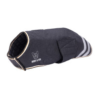 Casaco impermeável para cão Shires Digby & Fox Preto