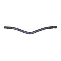 Frontal bicolor Shires Velociti Gara Preto / azul