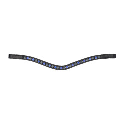 Frontal bicolor Shires Velociti Gara Preto / azul